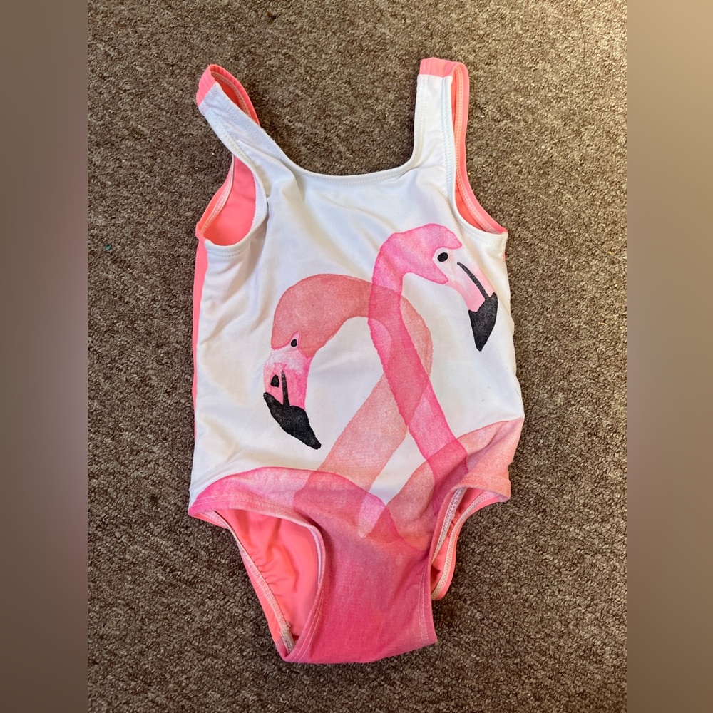 Flamingo Print Swimsuit